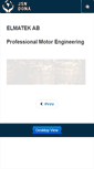 Mobile Screenshot of elmatek.se